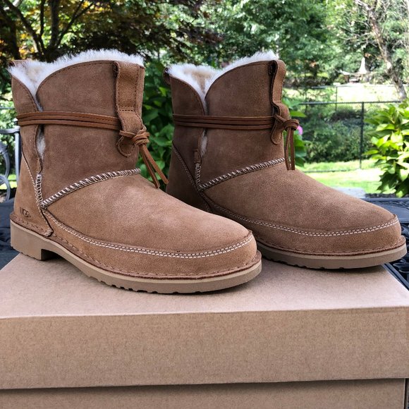 UGG Esther Water resistant Suede Boot - Picture 4 of 13